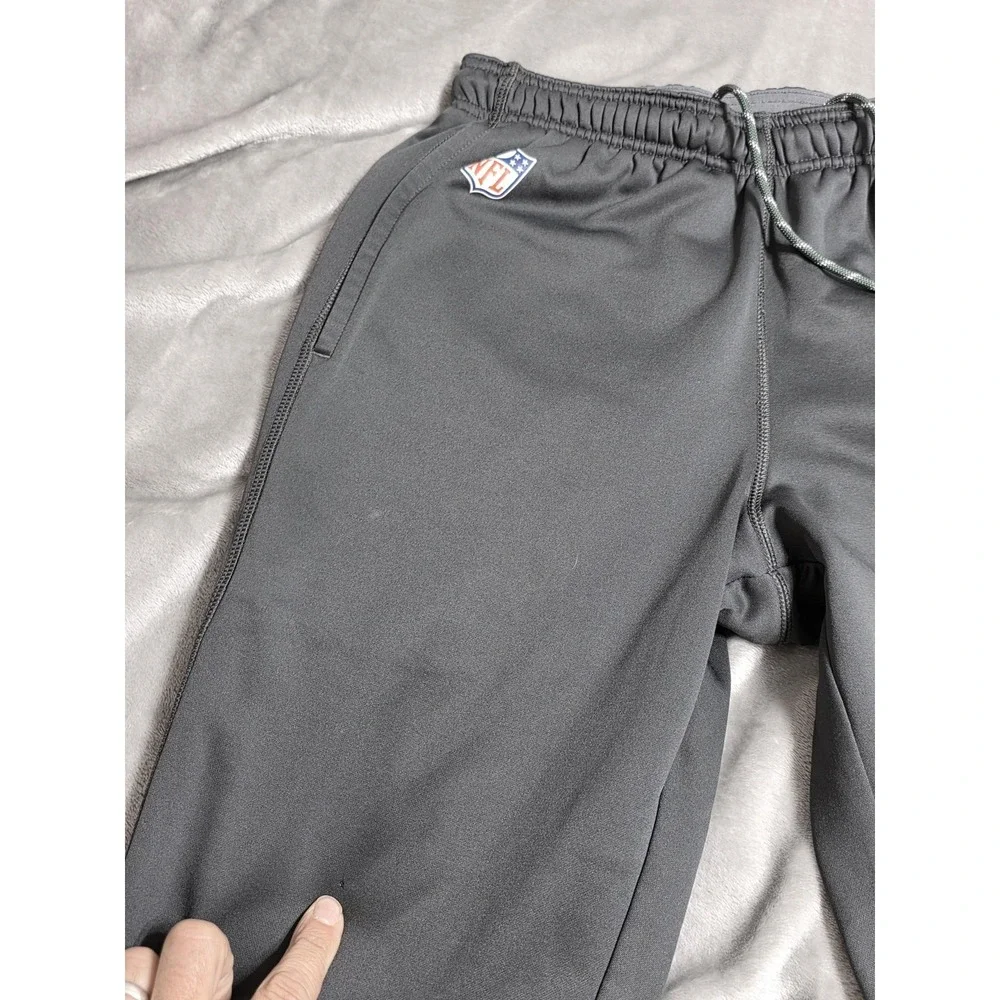 Green Bay Packers Pants Mens Small Gray NFL Football Nike‎ Therma Fit On Field